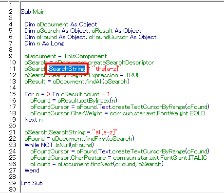 コードの中で、分からないコマンドを選択してF1を押すとヘルプを表示することができます。