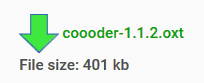 coooder拡張機能をダウンロードする