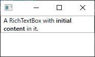 文書の入力されたRichTextBox